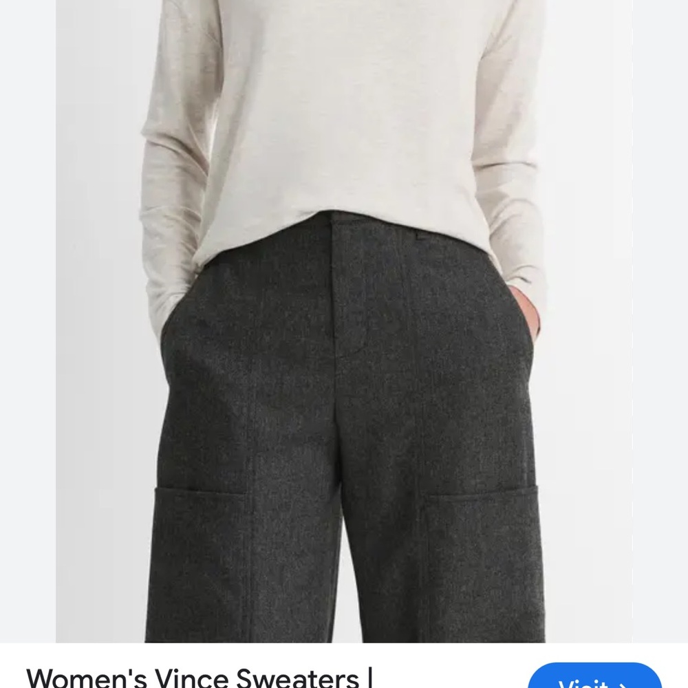 Vince Cream Sweater